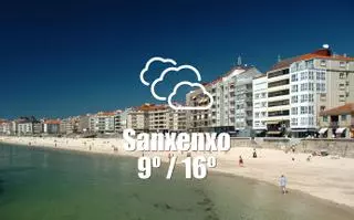 El tiempo en Sanxenxo: previsión meteorológica para hoy, sábado 13 de diciembre