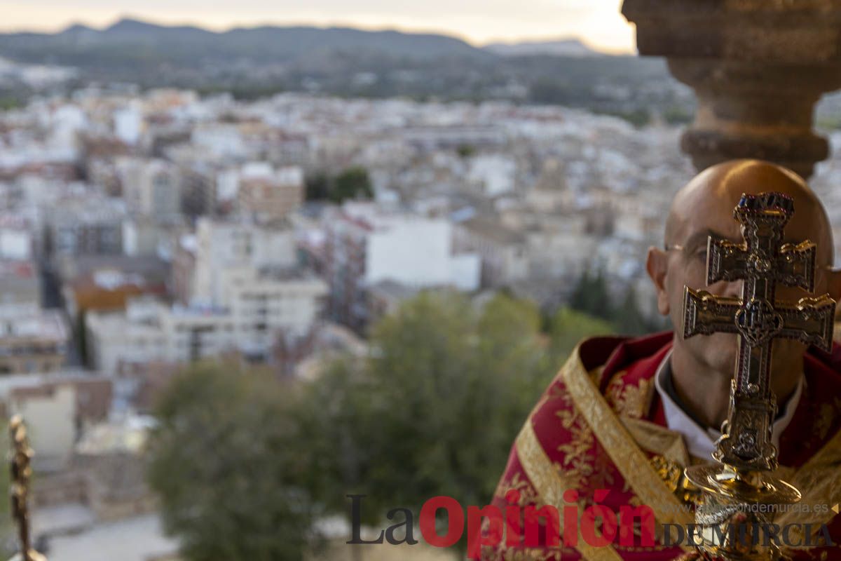 Bendición de la naturaleza con la Vera Cruz de Caravaca