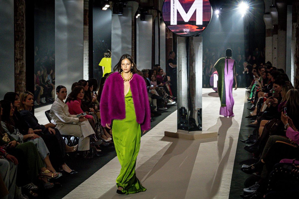 Desfile de Lola Casademunt by Maite en 080 Barcelona Fashion