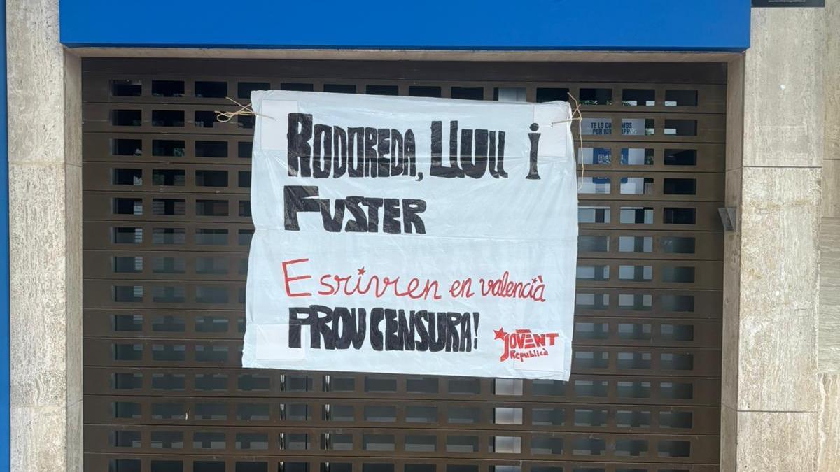 El PPCV denuncia un ataque a su sede de València y lo atribuye al "odio ...