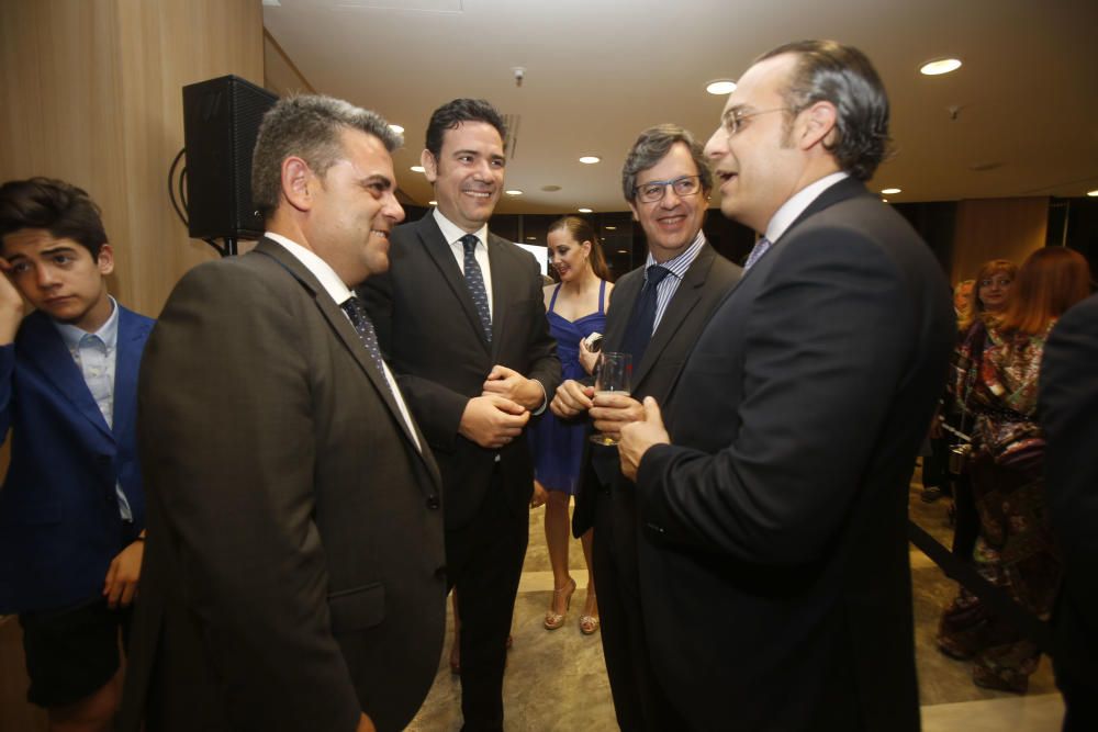El director regional de El Corte Inglès, José Antonio Maseda, a la izquierda