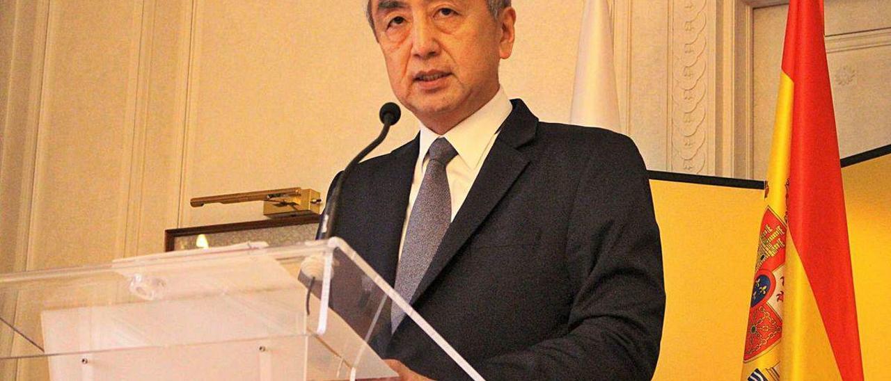 El embajador de Japón en España, Kenji Hiramatsu.