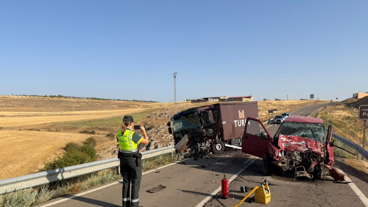 Accidente de tráfico mortal en Cella