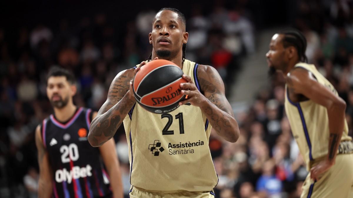 Will Clyburn, en el partido ante París Basketball de la primera vuelta