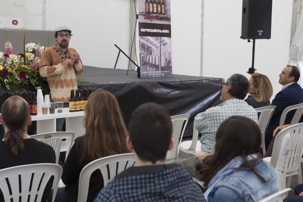 Inauguración de la feria de turismo minero en el pozo Sotón de Hunosa