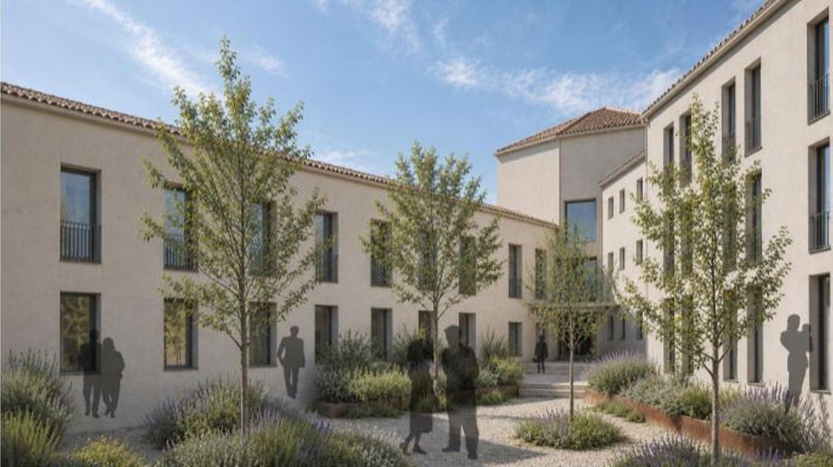 Recreación del interior de la antigua cárcel según el proyecto presentado.