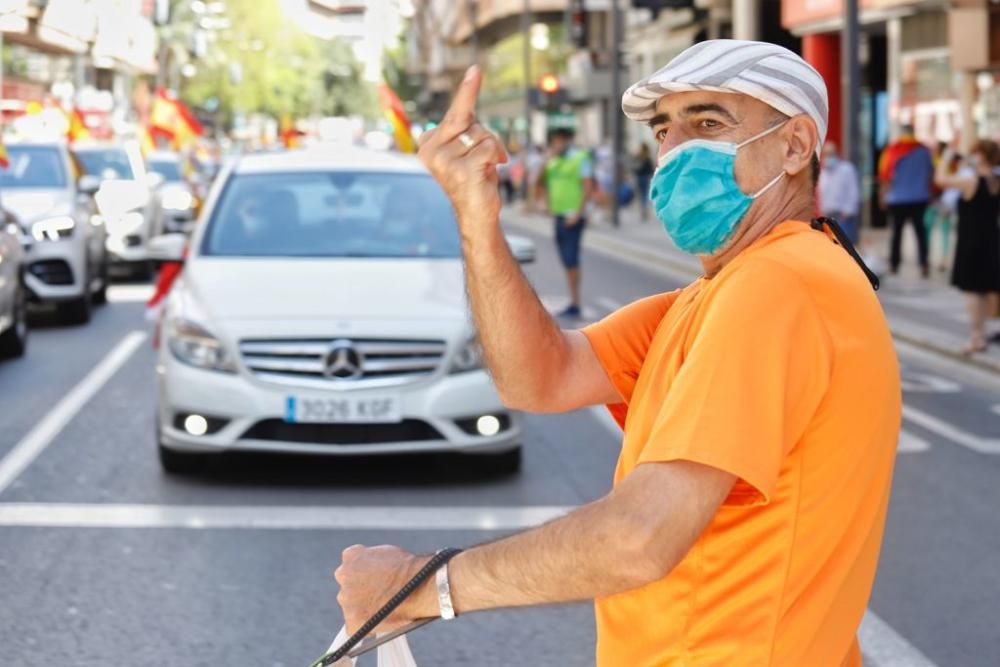 Manifestación contra el Gobierno de Sánchez