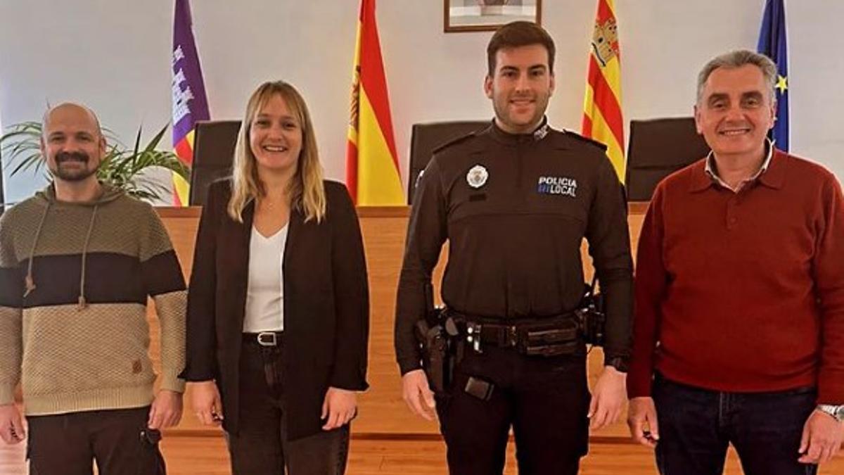 La policía de Sant Joan refuerza su seguridad con un nuevo agente