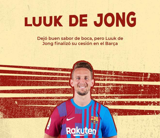 Luuk de Jong tampoco prolongó su cesión