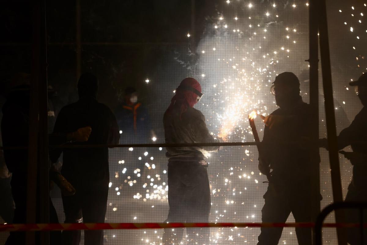 La Carretillà celebrada tras la Nit de l'Albà en el Hort del Monjo.