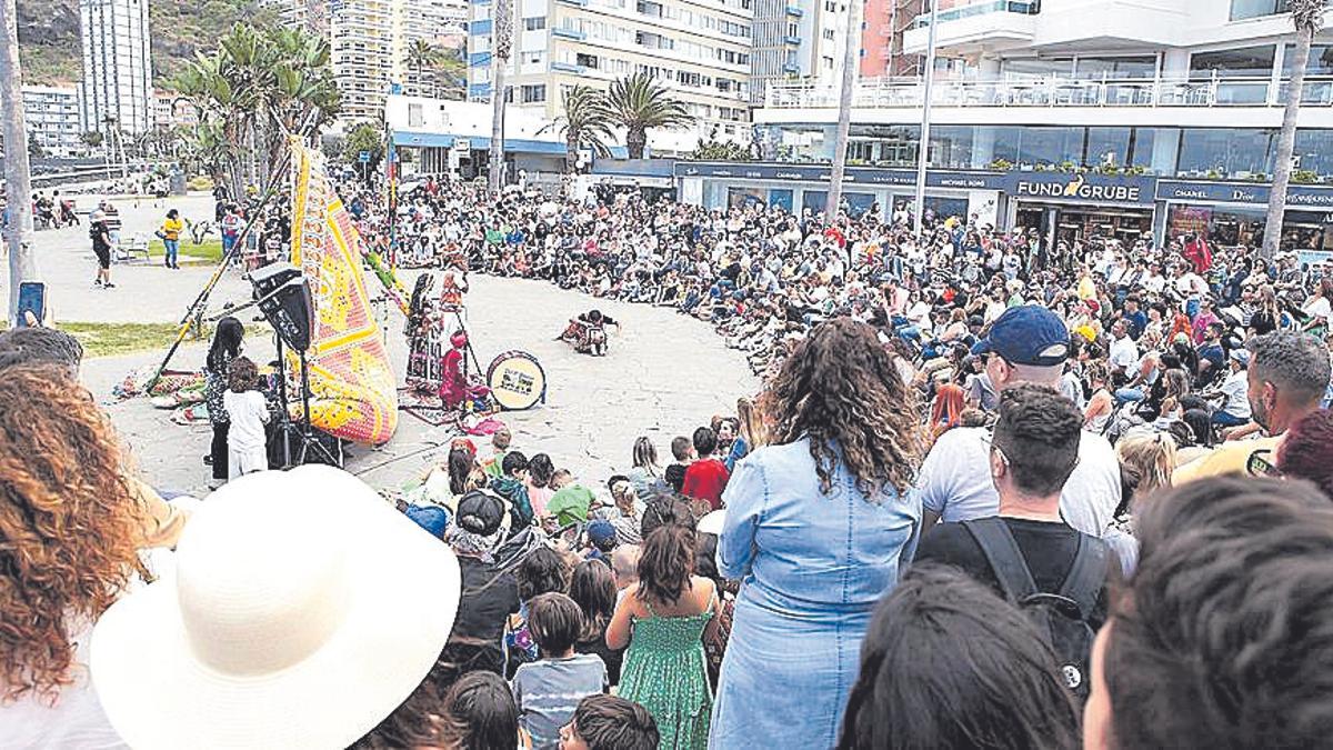 Una actuación durante la última edición del Festival Mueca.