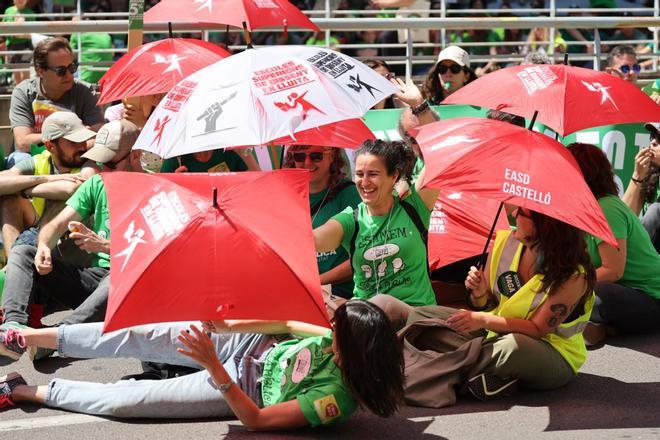 Búscate en la manifestación educativa de Castellón