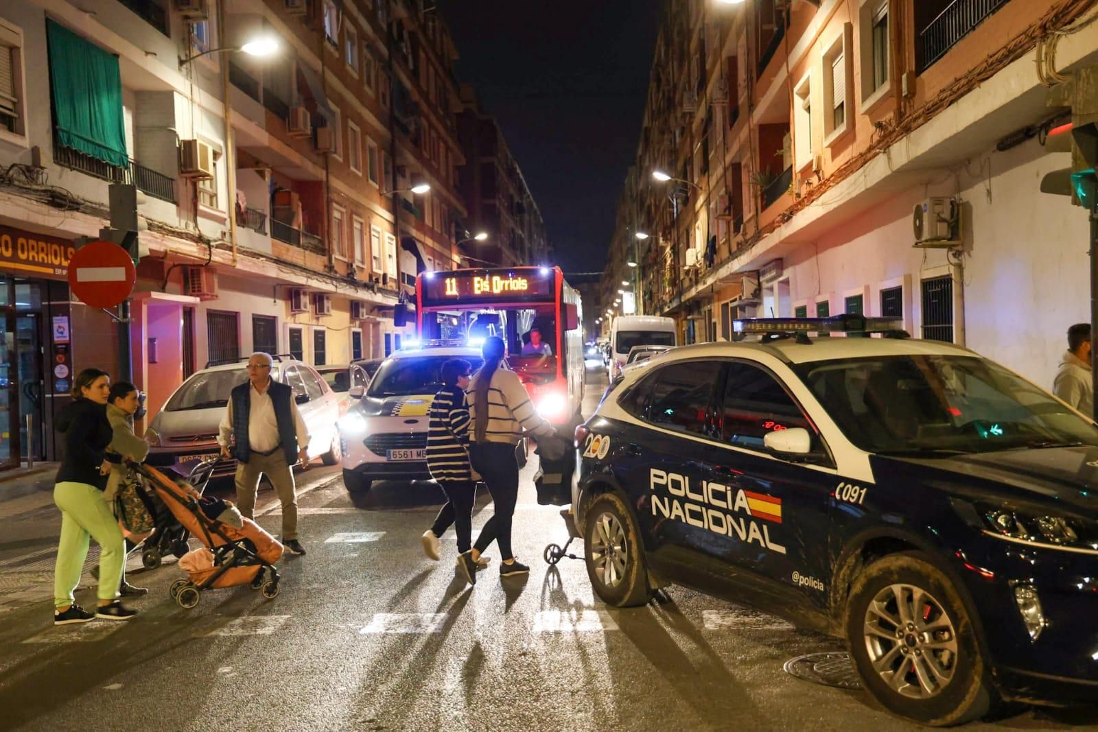 Ofensiva policial en Orriols