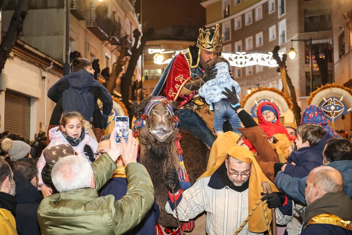 Las imágenes de la Cabalgata de Reyes magos de Alcoy
