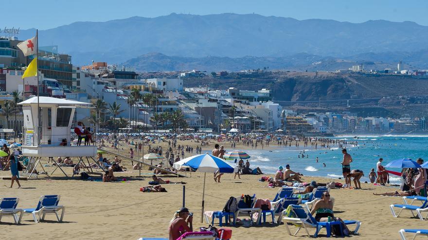 Los socorristas de Las Palmas de Gran Canaria, en huelga desde el 1 de septiembre