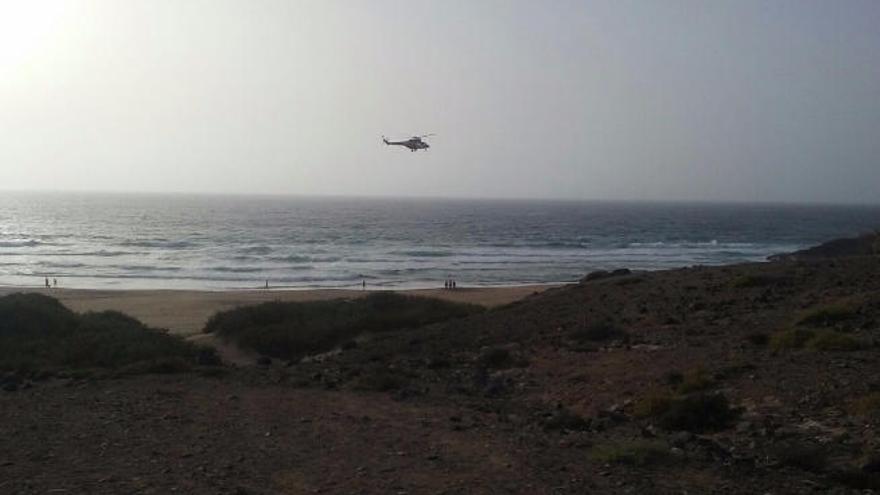 Una bañista desaparece en el mar en la playa de Jarugo, en Fuerteventura