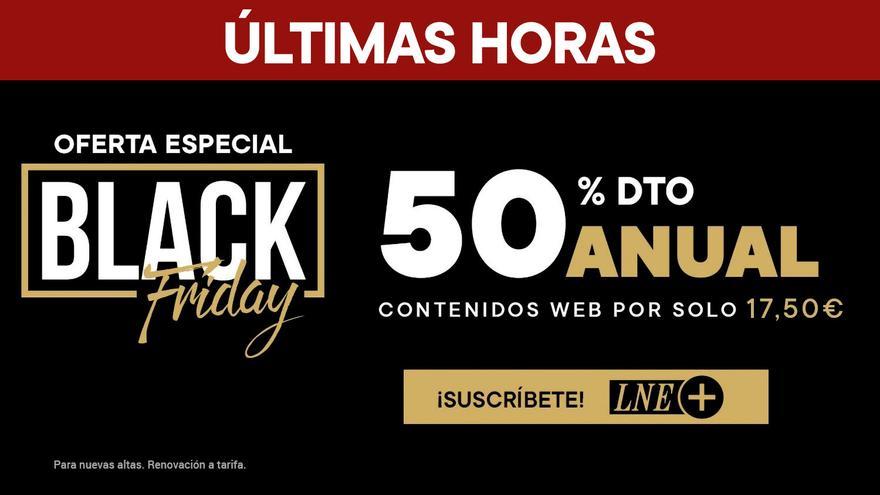 QUEDAN DOS HORAS de oferta | Black Friday en LA NUEVA ESPAÑA: suscríbete al periódico por 17,50 euros al año