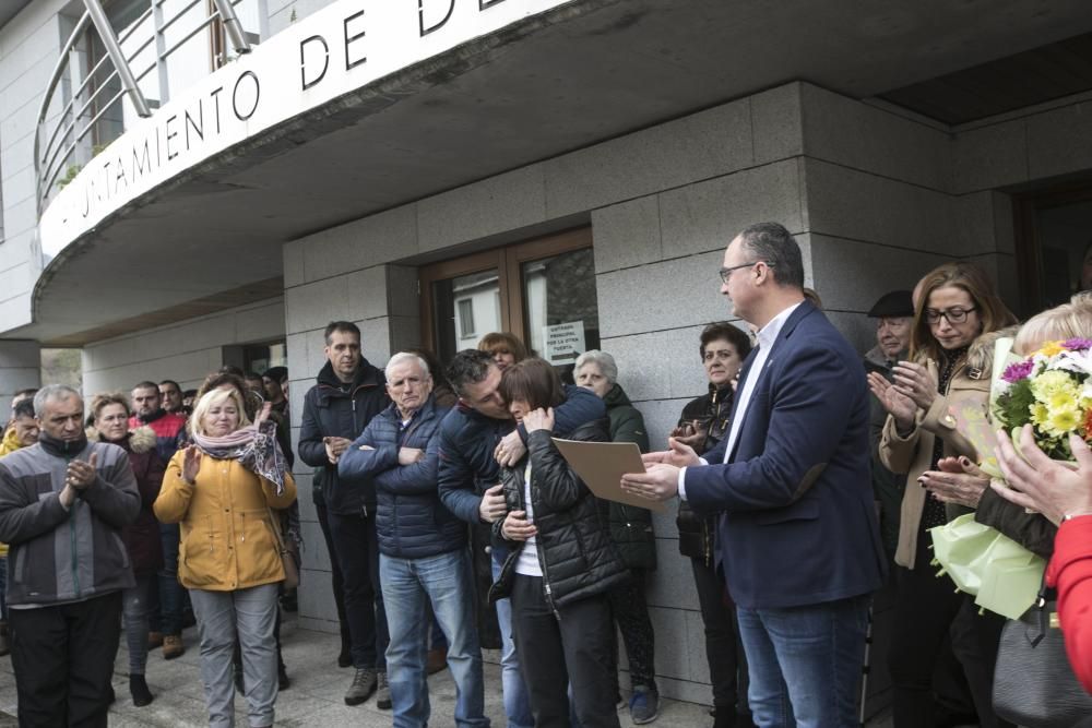 Concentración en recuerdo de Sheila Barrero en Degaña