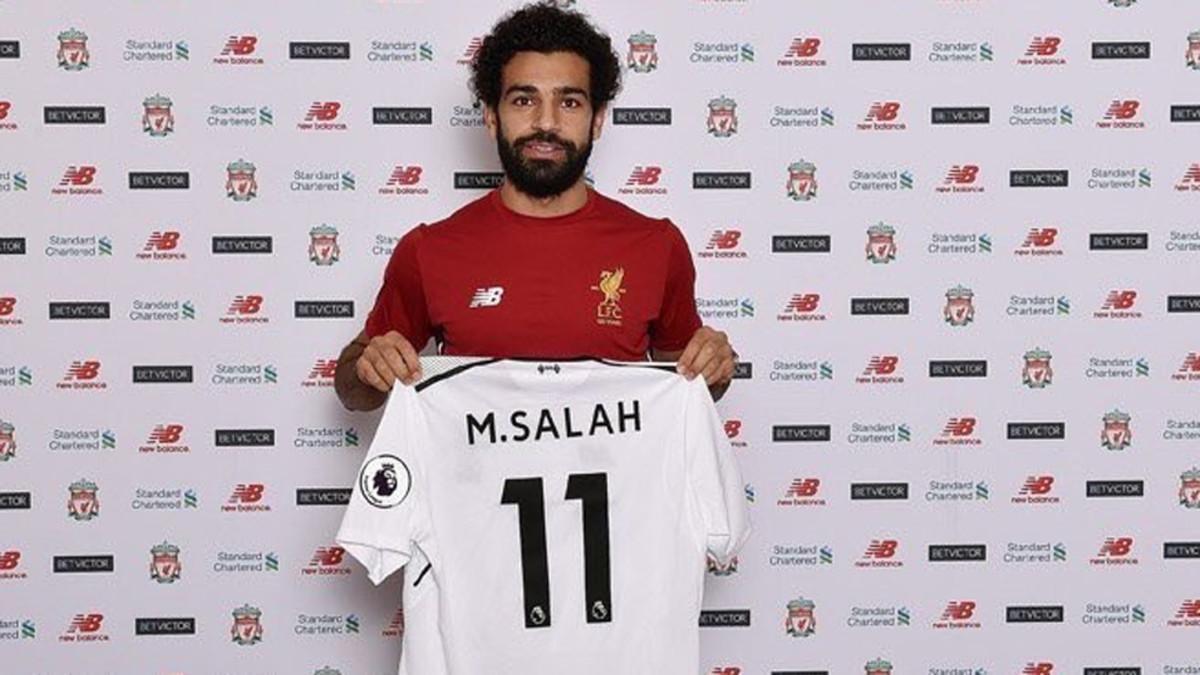 Salah lucirá el dorsal 11 en el Liverpool