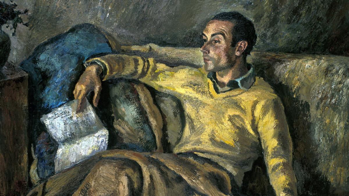 Retrato de Juan Gil-Albert realizado por Enrique Climent en 1940