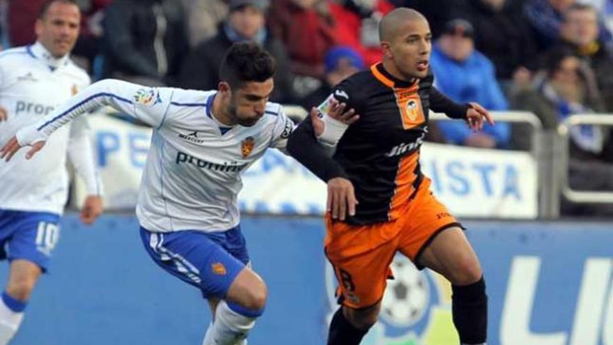 Jonas rescata un punto para el Valencia frente al Zaragoza