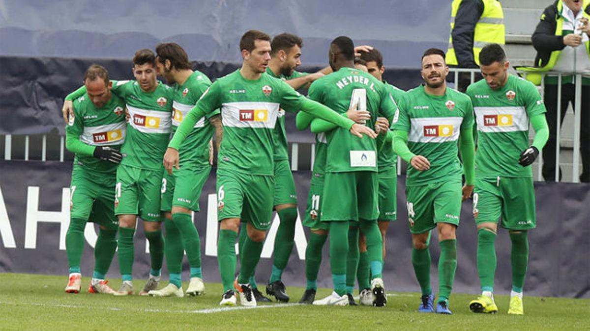 Importante victoria del Elche ante el Rayo Majadahonda