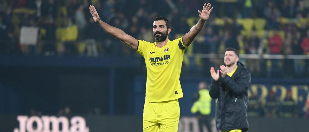 Raúl Albiol fue uno de los jugadores más destacados del Villarreal ante el Real Madrid, ejerciendo de líder.