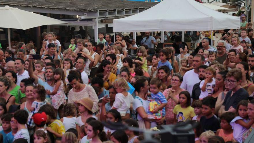 Formentera arranca su fiesta grande, Sant Jaume, con espectáculos infantiles