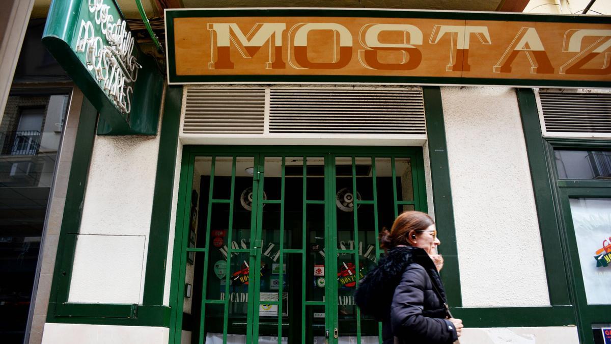 Bar Mostaza en una imagen de archivo