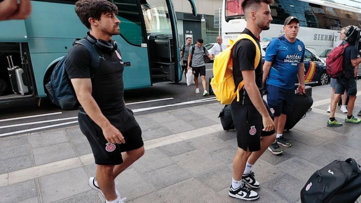 El Girona viaja con veintisiete jugadores, incluyendo al lesionado Borja