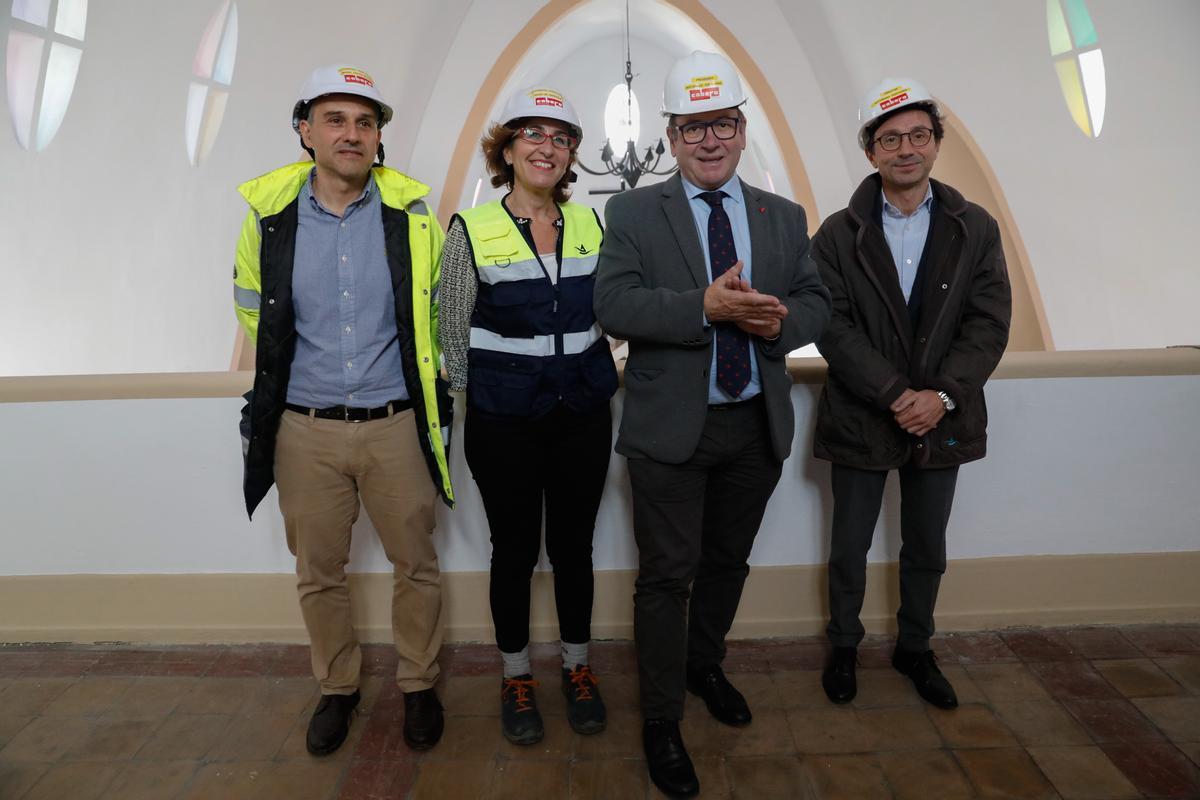 Las obras de conservación de la iglesia de San Juan, a paso acelerado