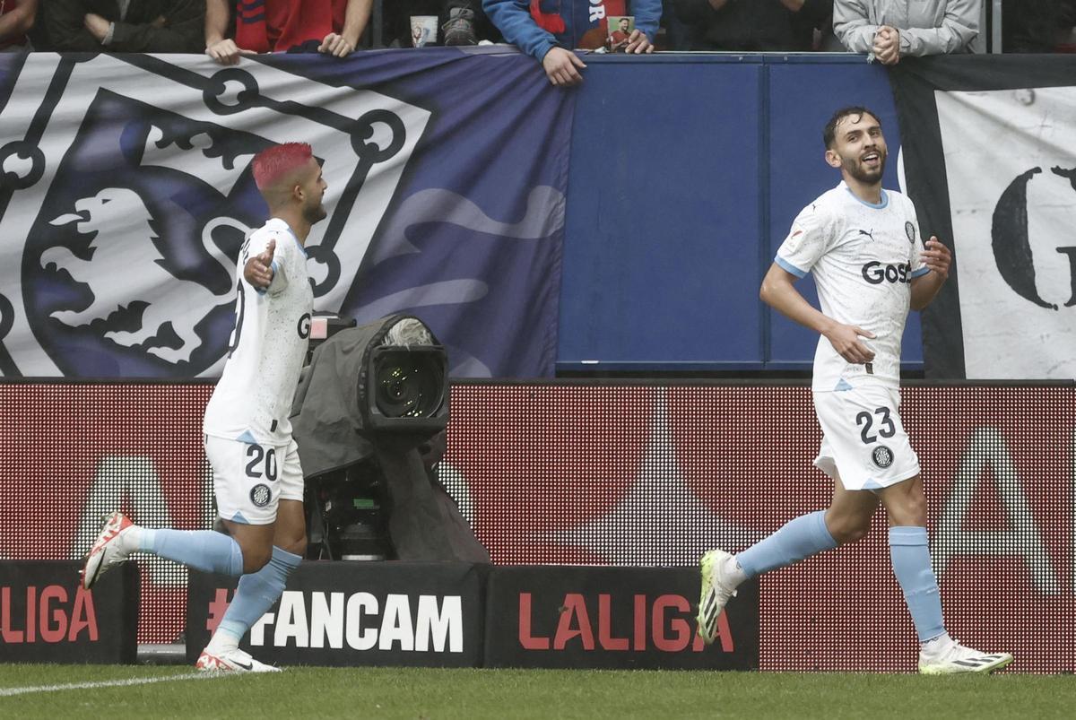 Les imatges del Osasuna - Girona Les imatges del Osasuna - Girona