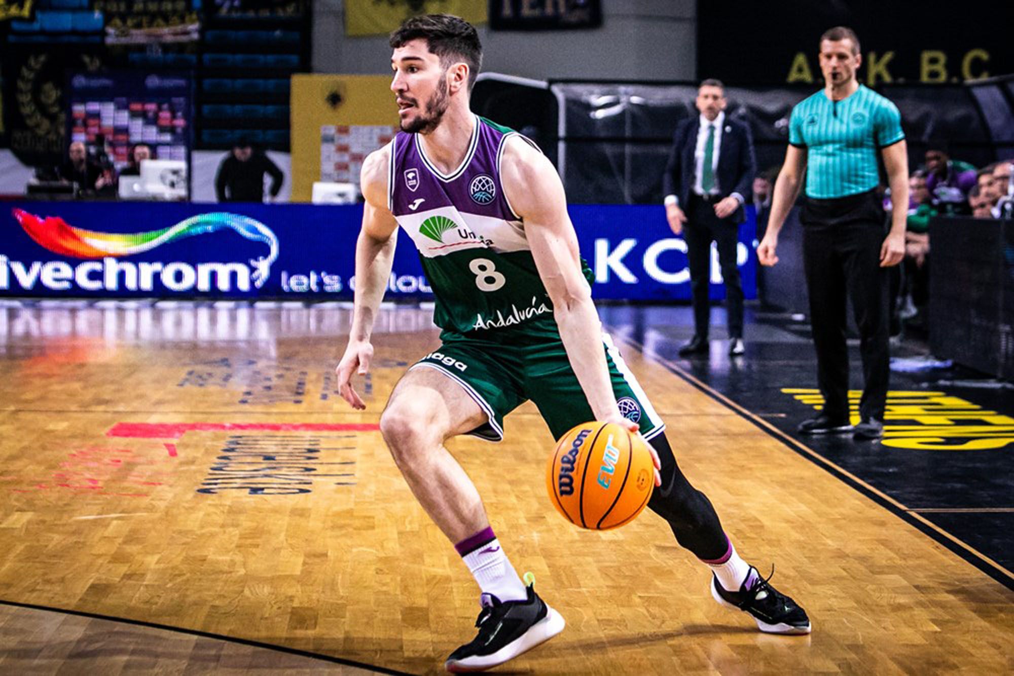 El AEK de Atenas - Unicaja, en imágenes