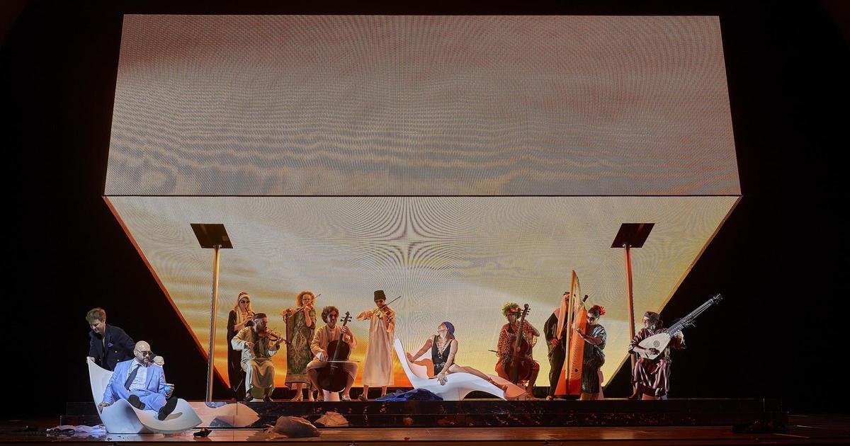 Montaje de ‘Giulio Cesare in Egitto’, de Calixto Bieito, en el Liceu.