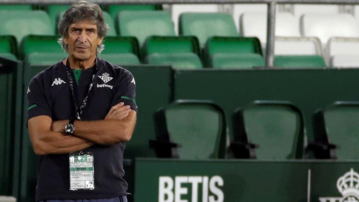 Pellegrini, entrenador del Real Betis