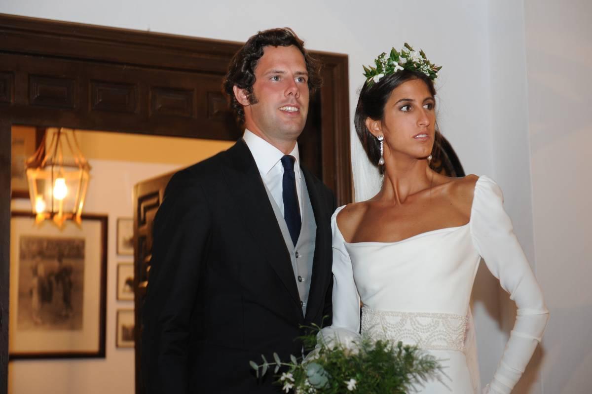 Boda de Inés Domecq y Javier Martínez de Irujo en septiembre de 2008