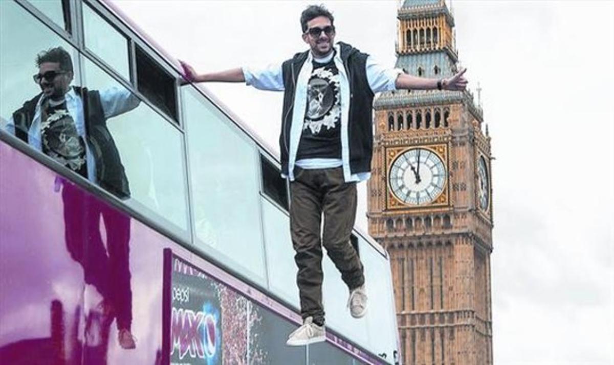 El prestigiós mag britànic Dynamo, en una imatge promocional del seu programa de televisió. El prestigiós mag britànic Dynamo, en una imatge promocional del seu programa de televisió.