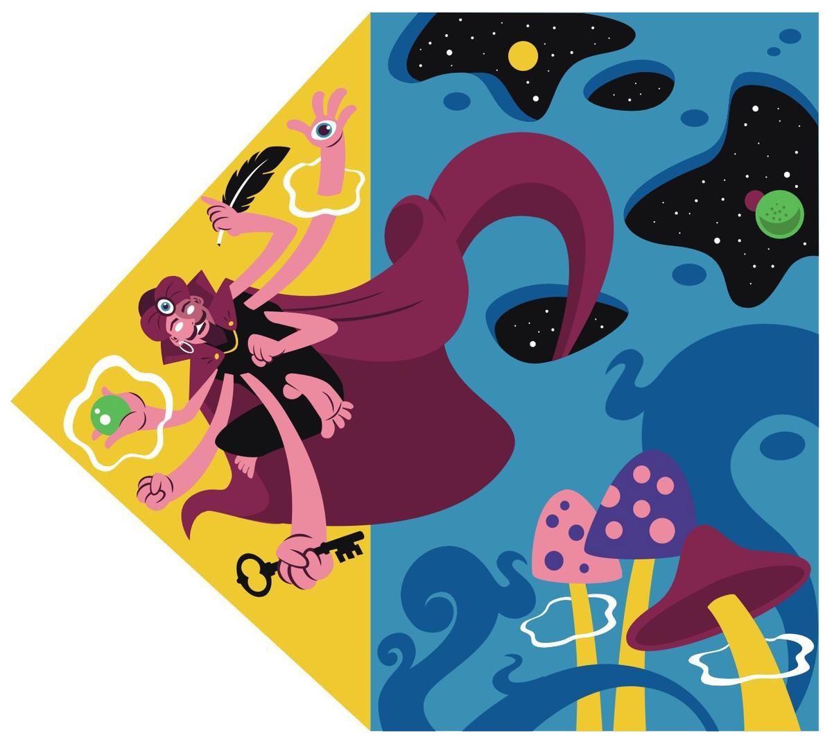 Diseño de la obra de Roberto Argüelles.