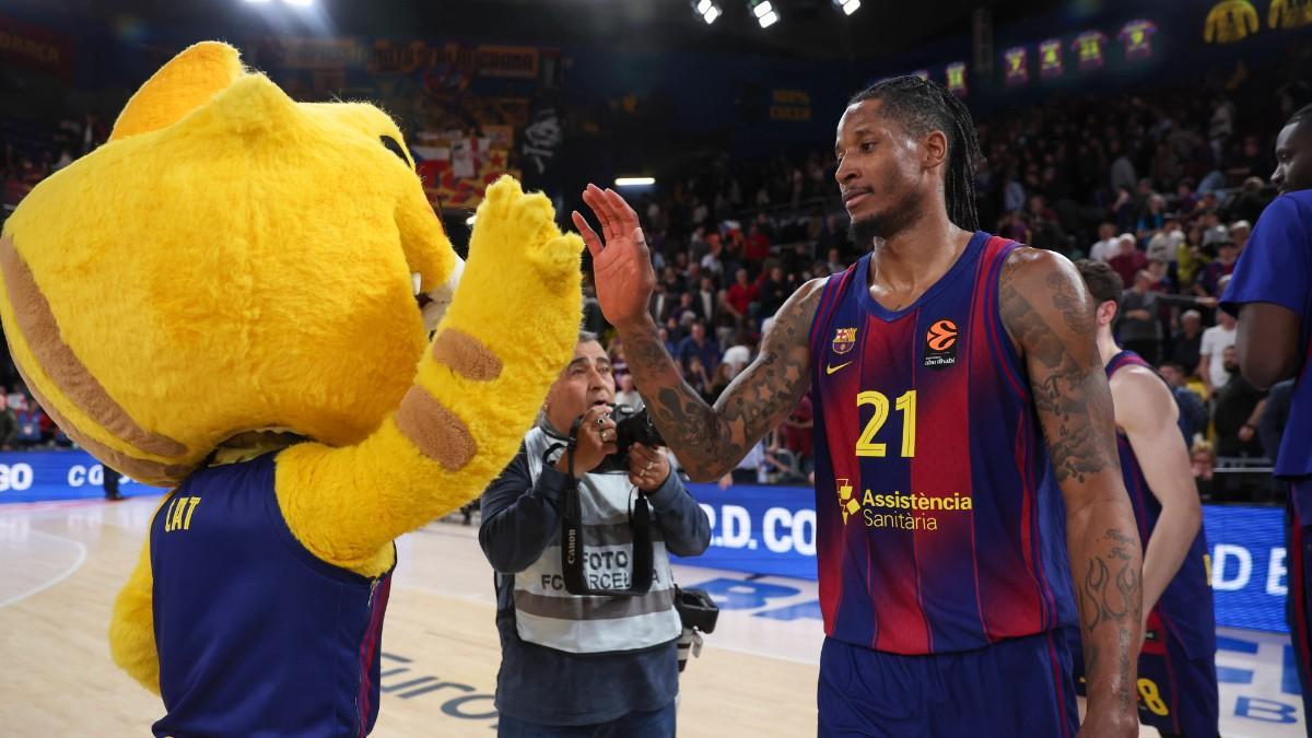 Will Clyburn saludó a 'CAT' tras la victoria ante Anadolu Efes