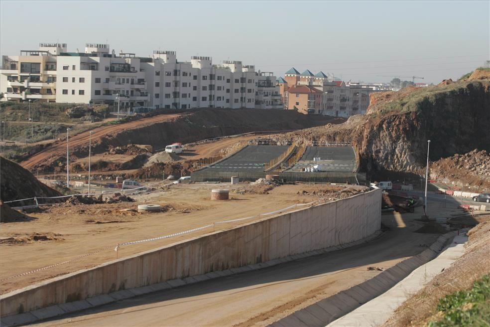 Imágenes de la evolución de las obras de la Ronda Norte