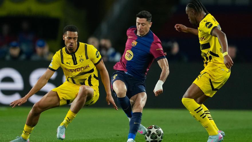 Lewandowski, feliz por sus 99 goles con la camiseta del Barça