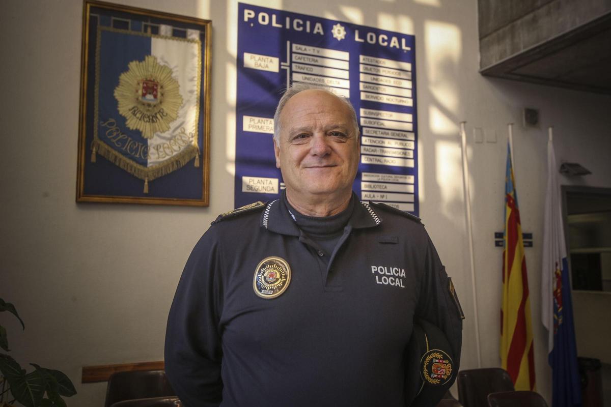 El jefe de la Policía Local de Alicante, José María Conesa
