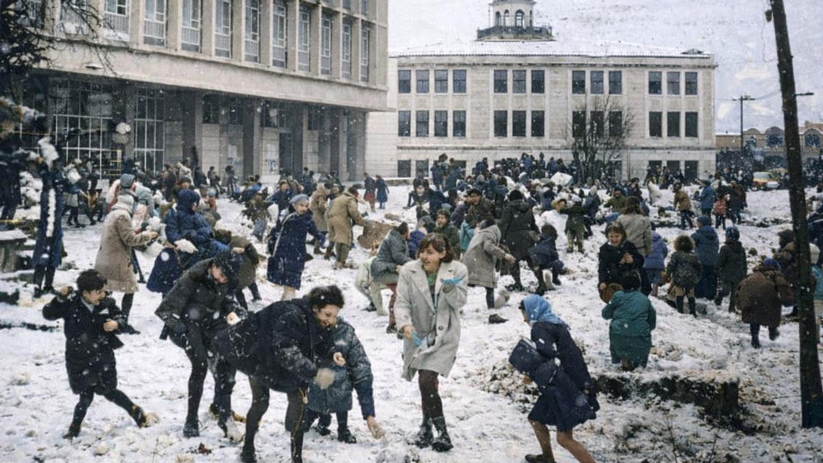 Recordamos la gran nevada de 1987 en Vigo