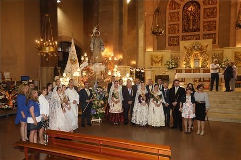 Ofrenda de flores a Sant Pasqual en Vila-real