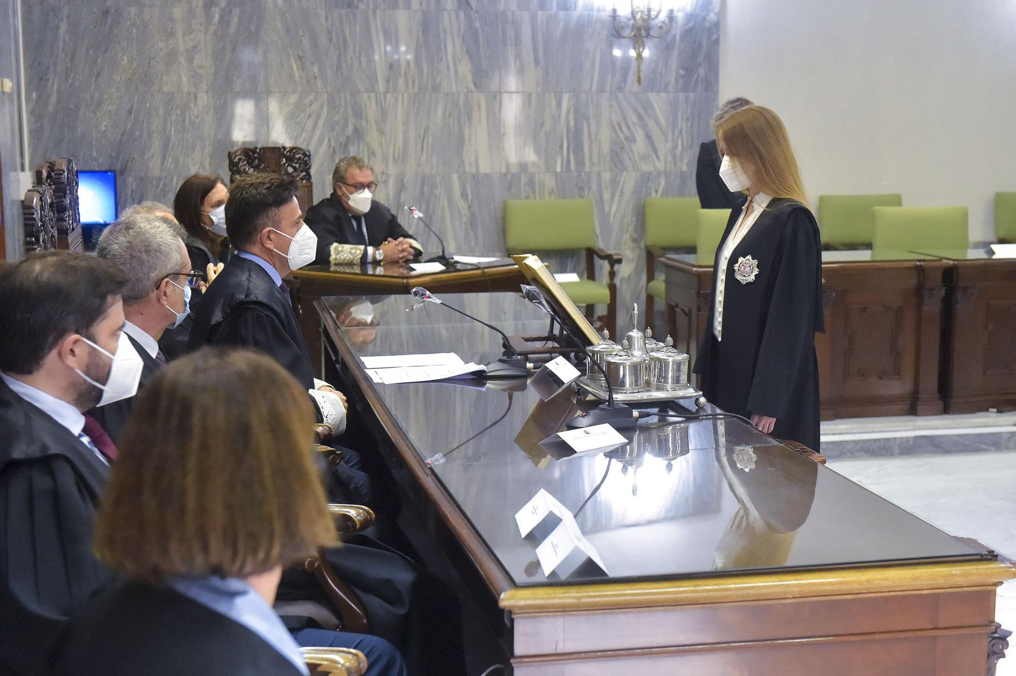 Jura de magistrados en Las Palmas de Gran Canaria (09/12/2021)