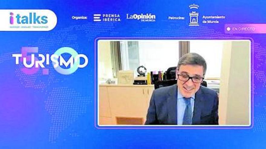 El presidente de Segittur, Enrique Martínez, clausuró el evento. | L. O.