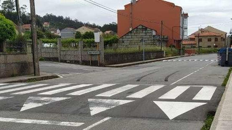 Uno de los pasos elevados en la avenida de Portugal. // FdV