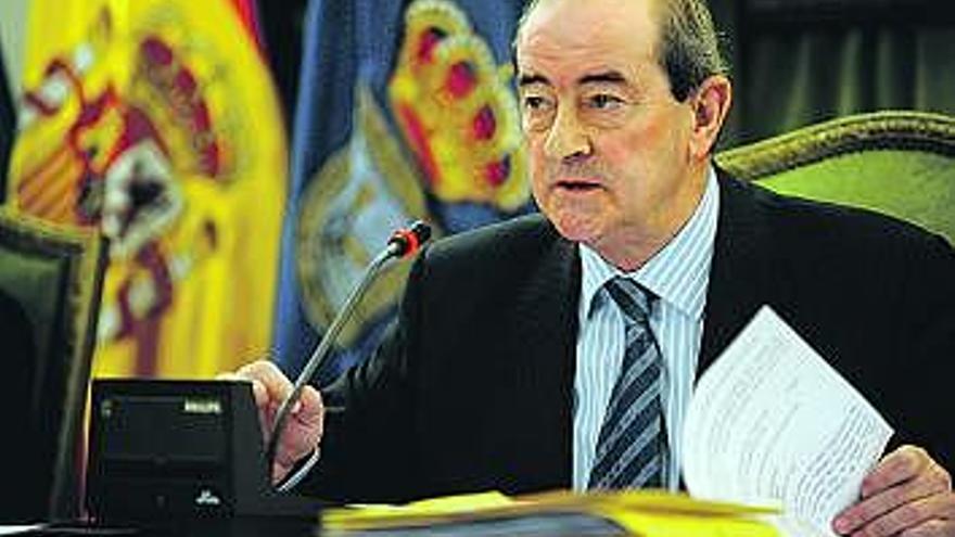 Jaime Reinares, durante un Pleno municipal en el Ayuntamiento.