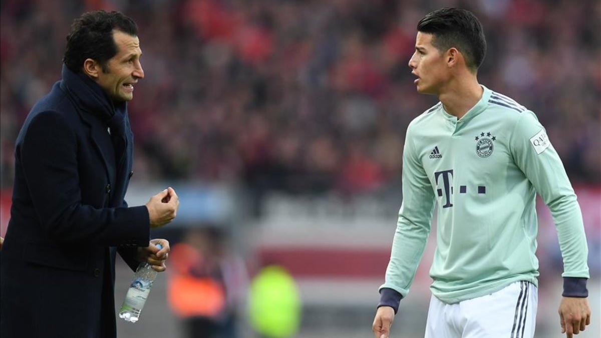 James Rodríguez no entrenará con el Bayern por algunos días