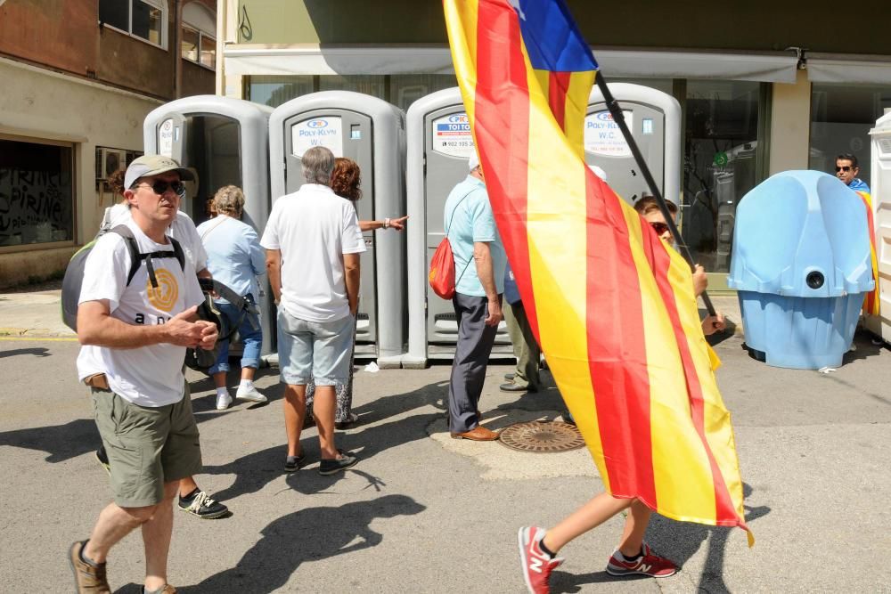 Macrogaleria de la Diada a Berga